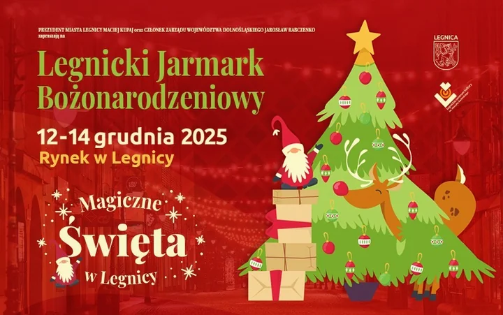 Obraz do artykułu: 🎄Magia w sercu Legnicy — Jarmark Świąteczny, który pachnie piernikiem i gra kolędą