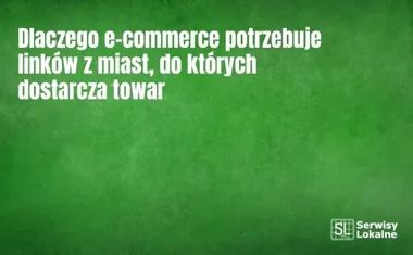 Obraz do artykułu: Dlaczego e-commerce potrzebuje linków z miast, do których dostarcza towar