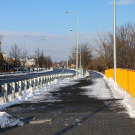 powiększ zdjęcie: Przebudowa mostu na ul. Leszczyńskiej zakończona. Już nim jeździmy