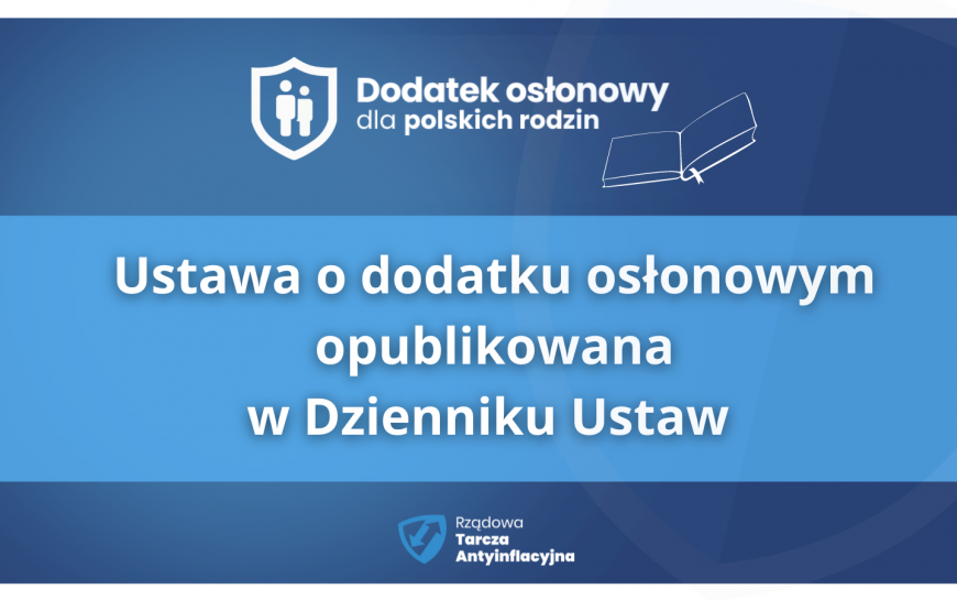 Dodatek osłonowy. Wnioski przyjmowane będą od piątku 7 stycznia