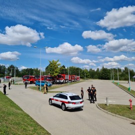 powiększ zdjęcie: Strażacy z Legnicy będą pomagać w gaszeniu pożarów we Francji