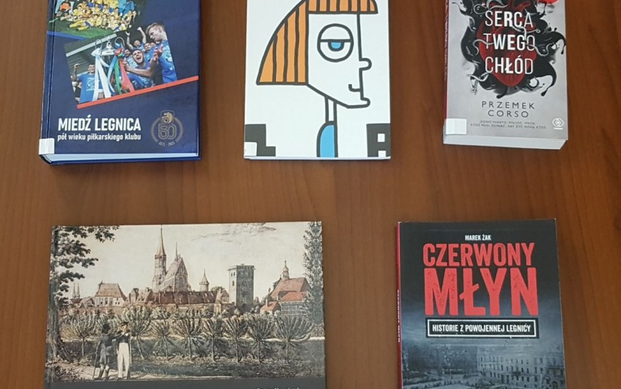 Legnicka Książka Roku 2021. Nominacje otrzymało pięć wydawnictw