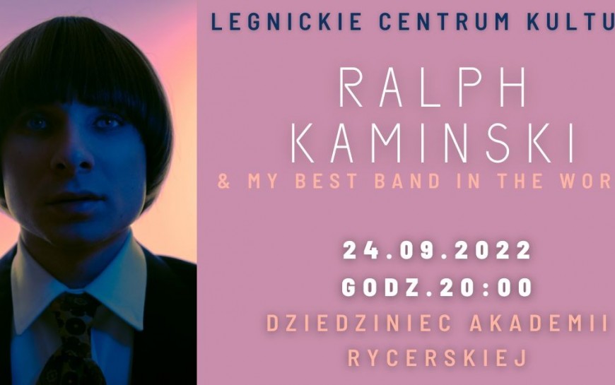 Koncert Ralpha Kaminskiego odwołany