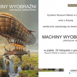 powiększ zdjęcie: Machiny wyobraźni Jarosława Jaśnikowskiego zawitają do muzeum już w piątek
