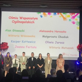 powiększ zdjęcie: Legniczanka Oliwia Jarosz ogólnopolską laureatką konkursu 8 Wspaniałych