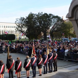 powiększ zdjęcie: Święto Niepodległości w Legnicy – było patriotycznie i radośnie