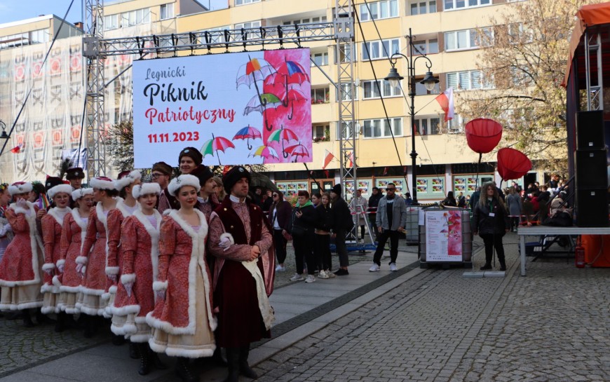 Święto Niepodległości w Legnicy – było patriotycznie i radośnie