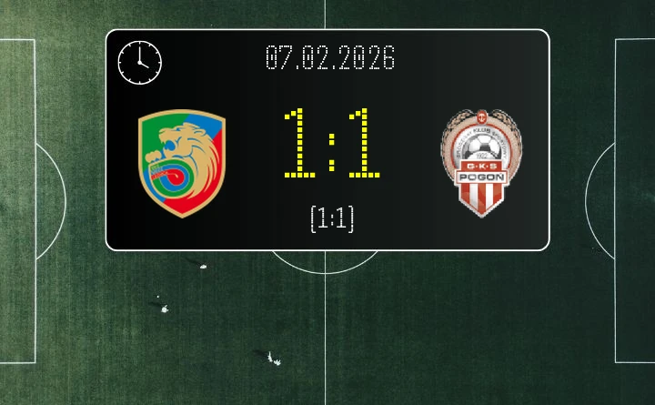Miedź Legnica - Pogoń Grodzisk Mazowiecki - remis 1:1 w meczu w Betclic 1. liga