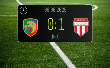 [PIŁKA NOŻNA] Miedź Legnica – Pogoń Grodzisk Mazowiecki 0:1. Pogoń liderem Betclic 1. ligi po meczu w Legnicy