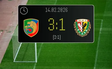 [PIŁKA NOŻNA] Miedź Legnica – Śląsk Wrocław 3:1 – 21. kolejka Betclic 1. liga na Stadionie im. Orła Białego