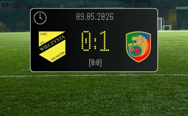 [PIŁKA NOŻNA] Wieczysta Kraków – Miedź Legnica 0:1 w Betclic 1. lidze – Córdoba przesądził o wygranej gości w samej końcówce
