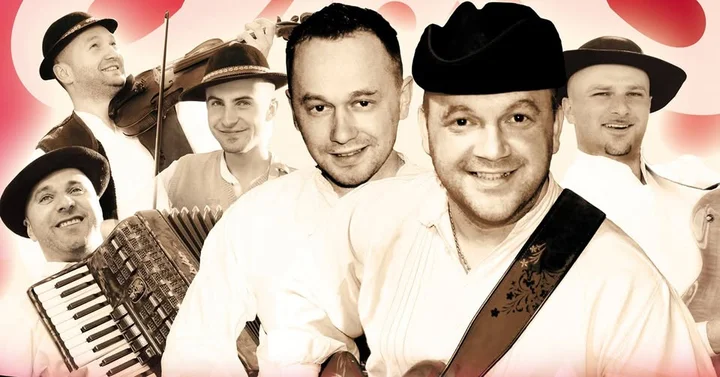 Grafika promocyjna wydarzenia Baciary w Legnicy — koncert 22 marca 2026