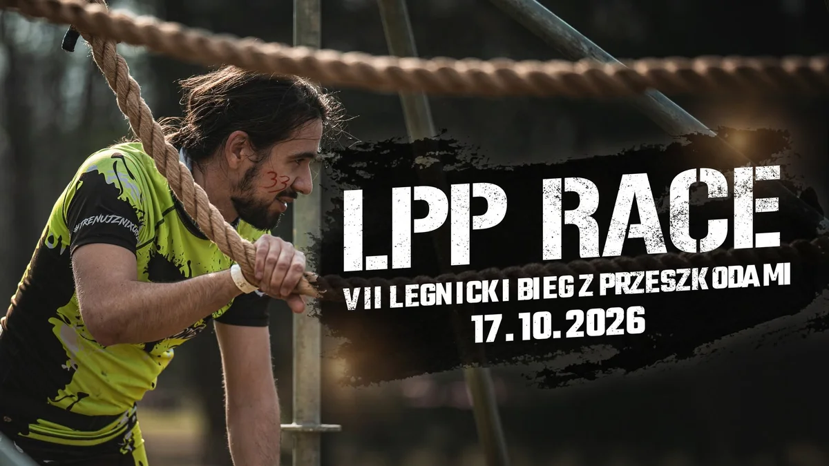 Grafika promocyjna wydarzenia LPP RACE VII – bieg z przeszkodami