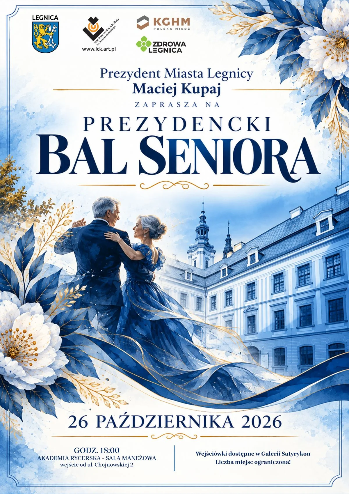 Grafika promocyjna wydarzenia Prezydencki Bal Seniora