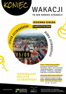 Grafika promocyjna wydarzenia Jesienna Giełda Turystyczna