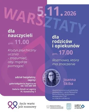 Warsztaty „Jak wspierać dzieci i młodzież w kryzysie?”