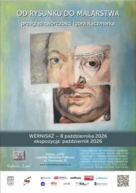 W Legnicy rysunek przechodzi w malarstwo - wystawa Igora Kaczmarka