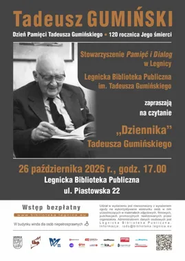 Legnica przypomni Tadeusza Gumińskiego przez jego własne dzienniki