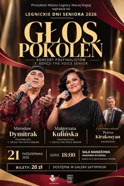 Legnica zabrzmi głosami doświadczenia. Nadchodzi wyjątkowy koncert