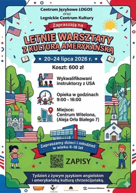 Letnie Warsztaty z Kulturą Amerykańską znów rozkręcą wakacje w Legnicy