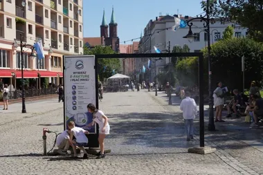 Kurtyny wodne wracają w Legnicy. Jedna z nich działa już inaczej