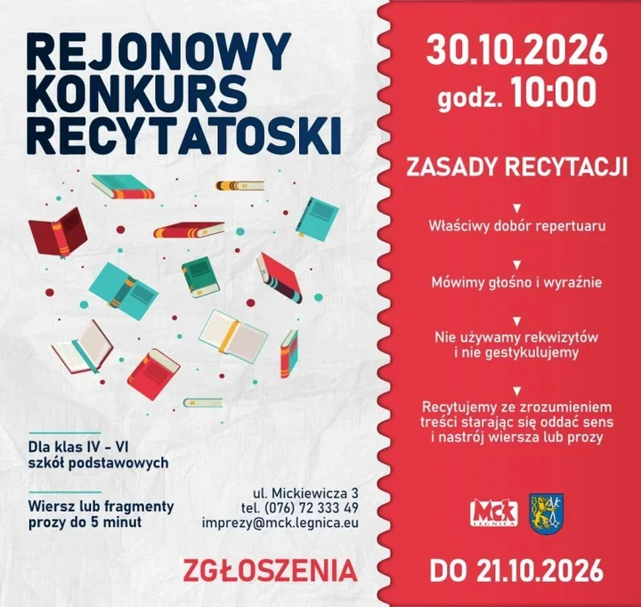 Pięć minut na scenie i zero rekwizytów. Konkurs dla uczniów
