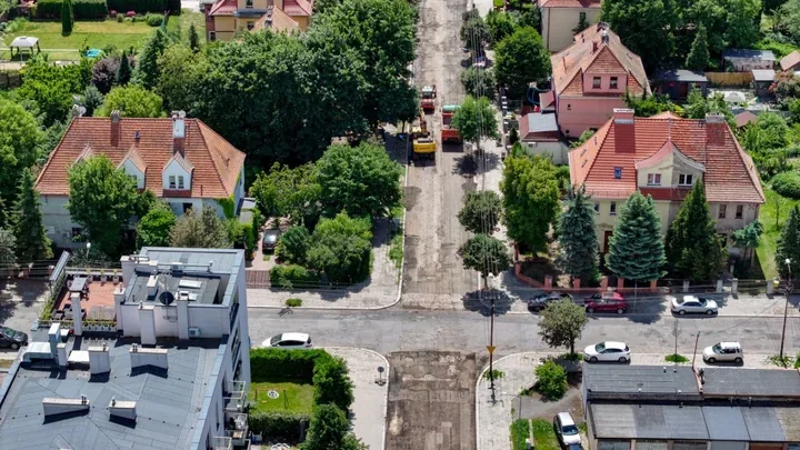 Na Pancernej ruszyło frezowanie. Remont ma odnowić całą ulicę