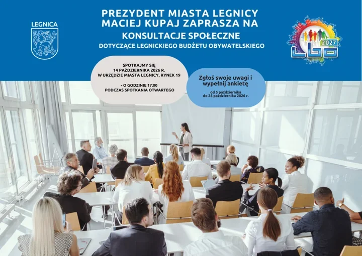 Trzy tygodnie na uwagi o Legnickim Budżecie Obywatelskim. Jest spotkanie