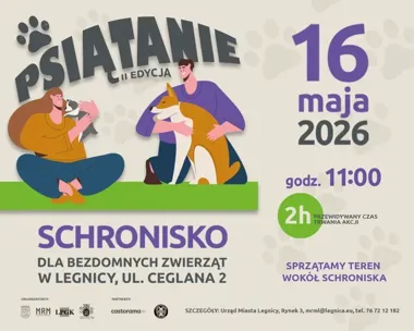 Legnica szykuje Psiątanie. Wokół schroniska ruszą wspólne porządki