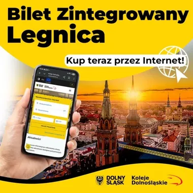 Jeden bilet na pociąg i autobus – Zintegrowany Bilet Legnica ułatwia codzienne dojazdy