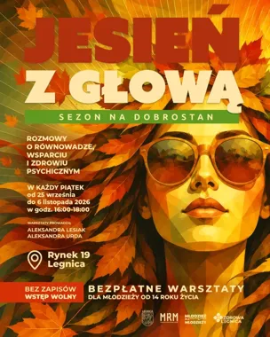 Młodzi legniczanie porozmawiają o stresie. Warsztaty bez zapisów