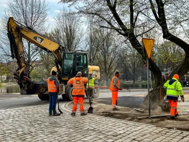 Powstańców Śląskich wchodzą w najtrudniejszy etap przebudowy