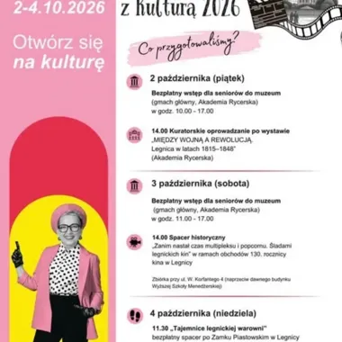 Trzy dni historii Legnicy za darmo. Muzeum Miedzi przygotowało program dla seniorów