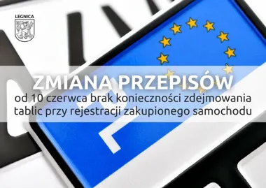 Rejestracja używanego auta będzie prostsza. Zamiast tablic wystarczy oświadczenie