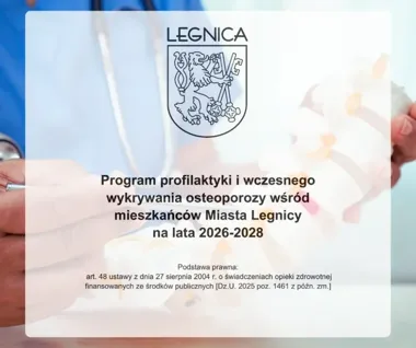 Legnica szykuje pierwszy program przeciw osteoporozie. Bezpłatne badania trafią pod obrady