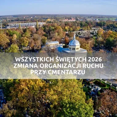 Przy legnickim cmentarzu zamkną ulice i zmienią kierunki ruchu
