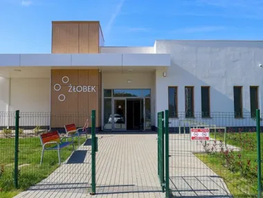 Grafika promocyjna wydarzenia Dzień Otwarty w Żłobku Miejskim nr 5