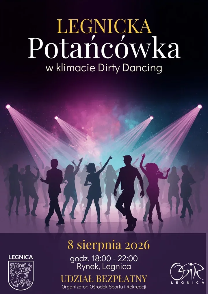 Legnicka Potańcówka rozgrzeje Rynek w rytmie „Dirty Dancing”