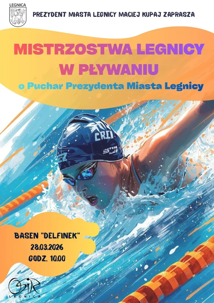 Legnica stawia na młodość - Mistrzostwa pływackie o Puchar Prezydenta