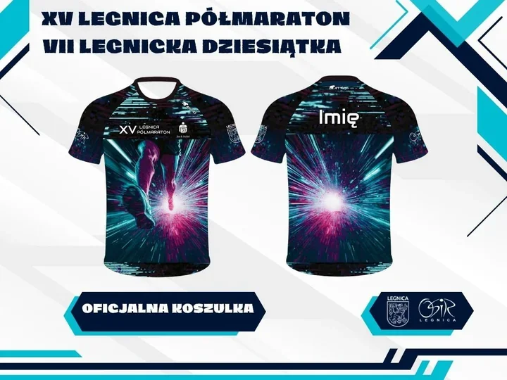 Legnica pokazuje koszulkę półmaratonu - biegacze już mogą ją zamawiać