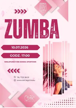 Zumba pod chmurką wraca do Parku Miejskiego i rozkręci Legnicę