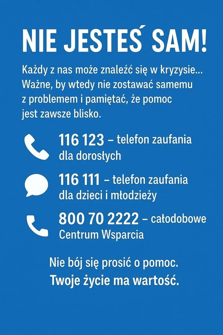 Policja w Legnicy przypomina o numerach, które mogą uratować życie