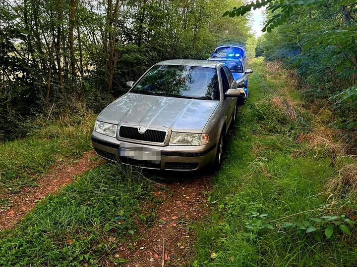 29-latek nie zatrzymał się do kontroli. Pościg zakończył się w lesie
