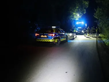 19-latek stracił panowanie na trasie do Legnicy. Pasażer trafił do szpitala