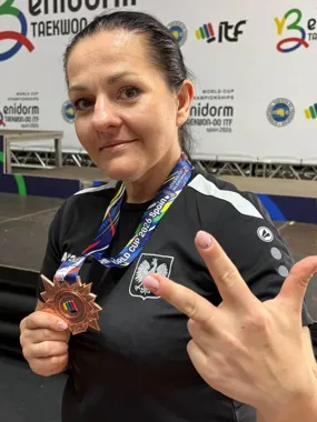 Policjantka z Legnicy z dwoma medalami Pucharu Świata