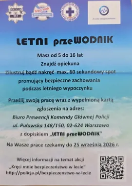 W Legnicy dzieci pokażą, jak uniknąć letnich zagrożeń na wodzie i w górach