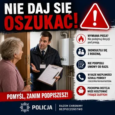 Nagła wymiana pieca gazowego - tak działają domowe wizyty sprzedawców