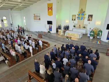 W Legnicy Święto Policji zakończy msza za funkcjonariuszy i ich bliskich