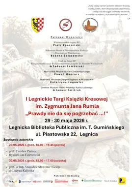 Kresowa literatura wraca do Legnicy. Targi połączą autorów i pasjonatów historii