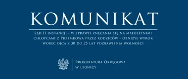 Prawomocny wyrok w sprawie przemocy wobec dzieci z Przemkowa